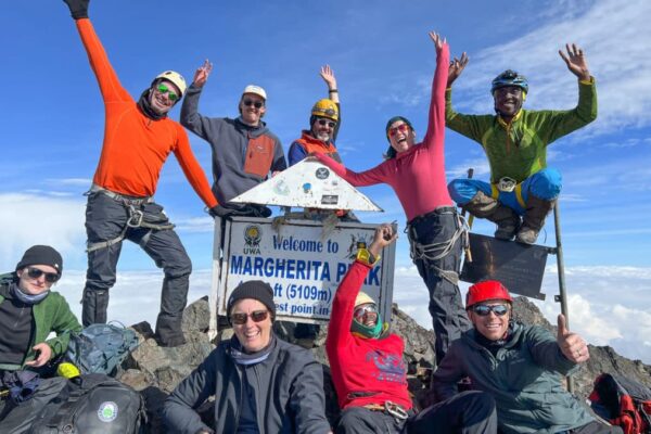 Climbing Rwenzori For Charity